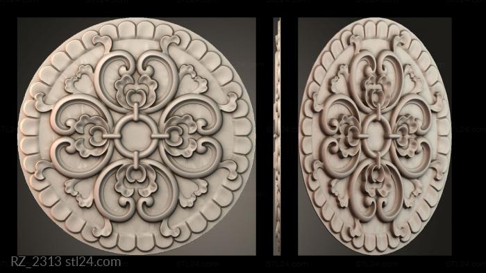 Круглый узор