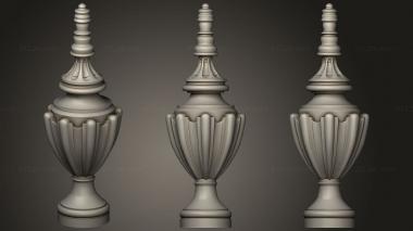 Finial top 3d model