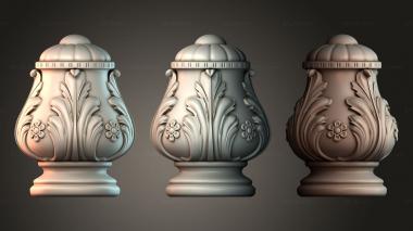 Finial Top of the column 3d model