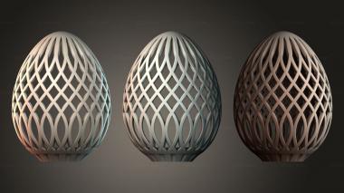 Finial Easter egg gift and decoration 3d model
