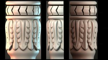 Finial Top of the column 3d model