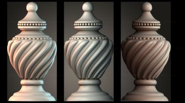 Finial Top of the column 3d model