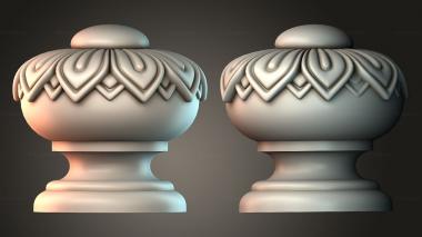 Finial Top of the column 3d model