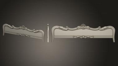 Headboard Footboard version 1 3d model