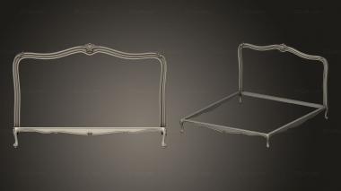 Headboard Headboard classic style 3d model