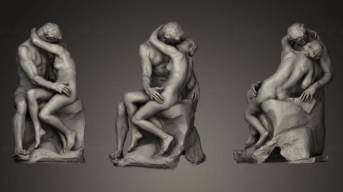 Le Baiser Модификация Огюста Родена