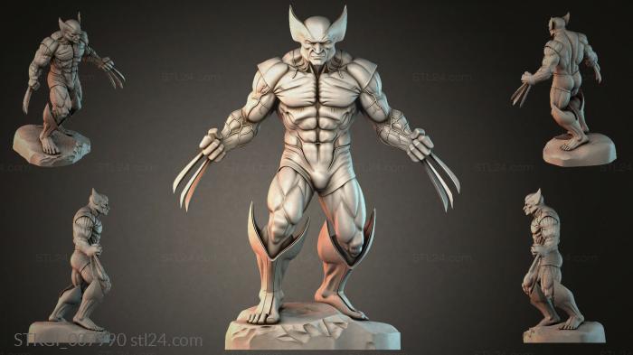 Статуэтки девушек (STKGI_007990) 3D модель для ЧПУ станка