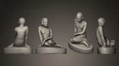 Figurines of people Clay Gadhi Junjunwalla 3d model