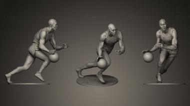 Figurines of people THE RON FRITZ WILLIAMS STATUE 3d model