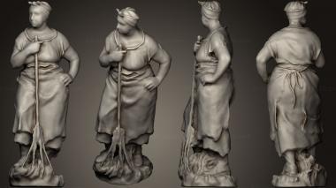 Figurines of people Bohemian Lady by Herb Mignery 3 3d model