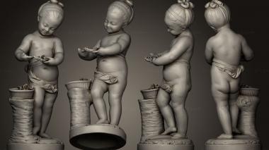 Figurines of people Dziewczynka z wiankiem Wil485 3d model