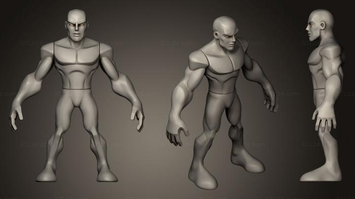 Figurines of people (Infinidude Base Model, STKH_0108) 3D models for cnc