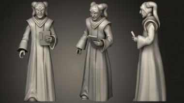 Figurines of people Mojordorme bobf 3d model