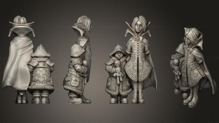 Figurines of people (Tytan Troll Rose And Thorn, STKH_0344) 3D models for cnc