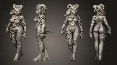 Figurines of people Ala 3d model