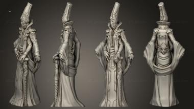 Figurines of people Alien Councilman A Based 002 3d model