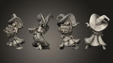 Figurines of people Apprentice 01 3d model