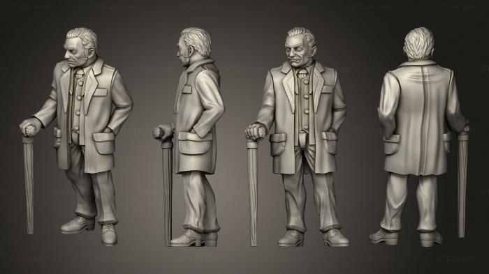 Figurines of people (ATHLETE 003, STKH_0390) 3D models for cnc