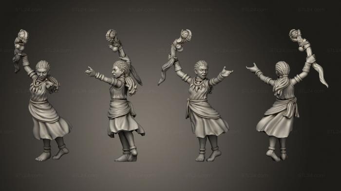 Figurines of people (ATHLETE 004, STKH_0391) 3D models for cnc
