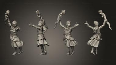 Figurines of people ATHLETE 004 3d model