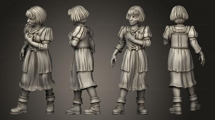 Figurines of people (ATHLETE 005, STKH_0392) 3D models for cnc