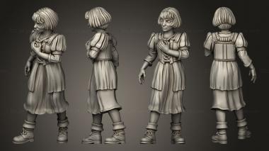 Figurines of people ATHLETE 005 3d model