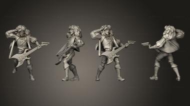 Figurines of people Bardic Beatdown Bards Edric 3d model