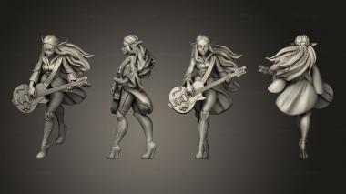 Figurines of people Bardic Beatdown Bards Evenstar 3d model