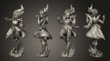 Figurines of people Bardic Beatdown Bards Flame 3d model
