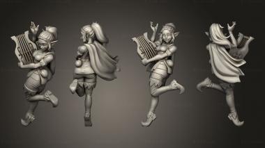 Figurines of people Bardic Beatdown Bards Giften 3d model