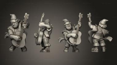 Figurines of people Bardic Beatdown Bards Jage Body 2 3d model