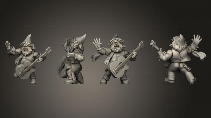 Figurines of people (Bardic Beatdown Bards Kaybee, STKH_0406) 3D models for cnc