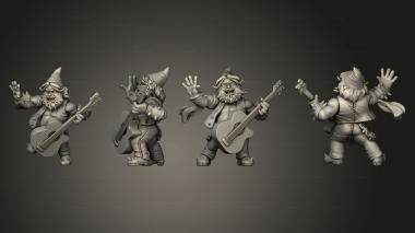 Figurines of people Bardic Beatdown Bards Kaybee 3d model