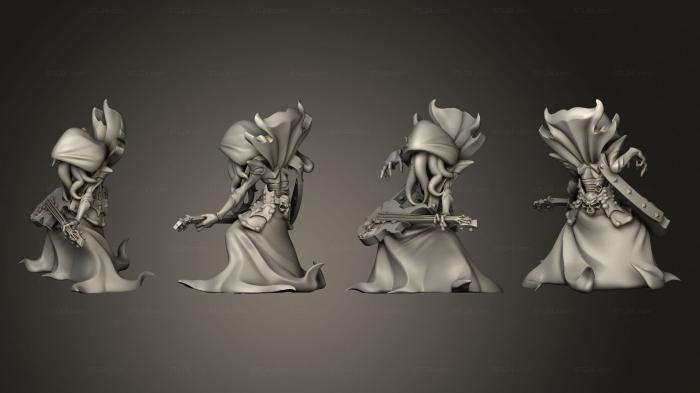 Figurines of people (Bardic Beatdown Bards Lok Naroth, STKH_0408) 3D models for cnc