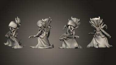 Figurines of people Bardic Beatdown Bards Lok Naroth 3d model