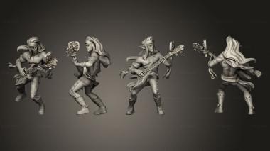 Figurines of people Bardic Beatdown Bards Syiva Rocker Body 1 3d model