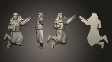 Figurines of people Bishop 001 3d model