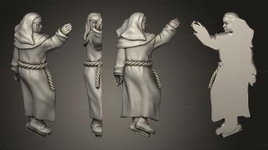 Figurines of people Bishop 003 3d model