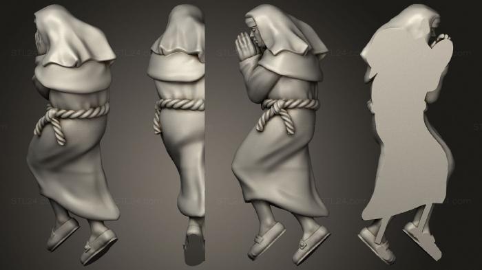 Figurines of people (Bishop 004, STKH_0424) 3D models for cnc
