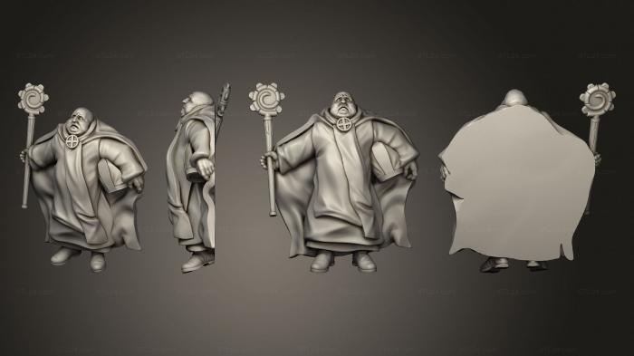 Figurines of people (Bishop 005, STKH_0425) 3D models for cnc