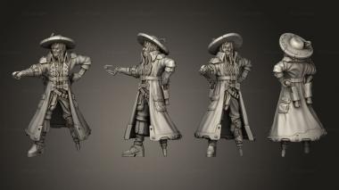Figurines of people Captain Swift 3d model