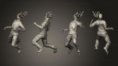 Figurines of people Characters Fullversion 02 3d model