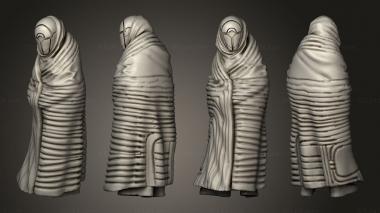 Figurines of people Combat Honeybee Priests 1 3d model