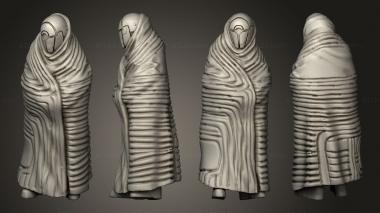 Figurines of people Combat Honeybee Priests 2 3d model