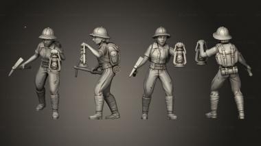 Figurines of people CORE INVESTIGATORS 01 3d model