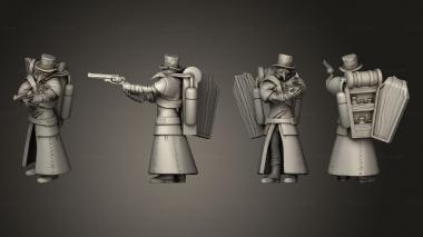 Figurines of people Corvus Plague Doctor 3d model