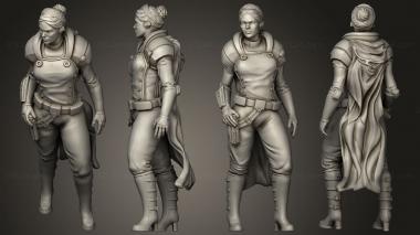 Figurines of people Crew 2 1 Captain O Hara 3d model