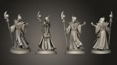 Figurines of people Cult of Hunger Sorcerer 3d model