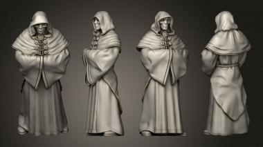 Figurines of people Cultists 23 01 3d model