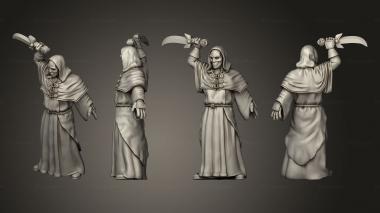 Figurines of people Cultists 23 3d model